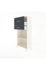 Arges Dolap Tek Raflı 2 Çekmeceli 60x30x134 - S17M023V2A