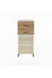 Arges Dolap Tek Raflı 2 Çekmeceli 60x30x134 - S17M023V3A