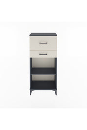 Arges Dolap Tek Raflı 2 Çekmeceli 60x30x134 - S17M023V4A