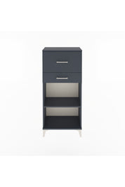 Arges Dolap Tek Raflı 2 Çekmeceli 60x30x134 - S17M023V5A