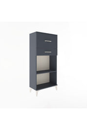 Arges Dolap Tek Raflı 2 Çekmeceli 60x30x134 - S17M023V5A