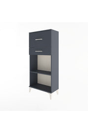 Arges Dolap Tek Raflı 2 Çekmeceli 60x30x134 - S17M023V5A