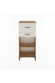 Arges Dolap Tek Raflı 2 Çekmeceli 60x30x134 - S17M023V7A