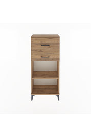 Arges Dolap Tek Raflı 2 Çekmeceli 60x30x134 - S17M023V9A