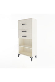 Arges Dolap Tek Raflı 3 Çekmeceli 60x30x134 - S17M024V1A