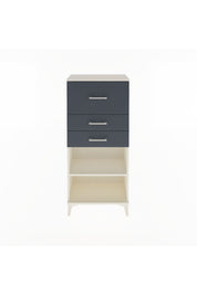 Arges Dolap Tek Raflı 3 Çekmeceli 60x30x134 - S17M024V2A