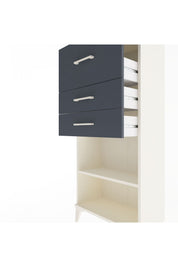 Arges Dolap Tek Raflı 3 Çekmeceli 60x30x134 - S17M024V2A