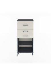 Arges Dolap Tek Raflı 3 Çekmeceli 60x30x134 - S17M024V4A