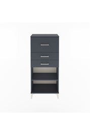 Arges Dolap Tek Raflı 3 Çekmeceli 60x30x134 - S17M024V5A