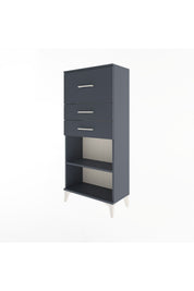 Arges Dolap Tek Raflı 3 Çekmeceli 60x30x134 - S17M024V5A