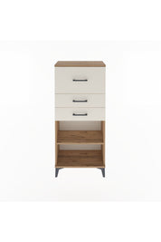 Arges Dolap Tek Raflı 3 Çekmeceli 60x30x134 - S17M024V7A