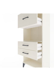 Arges Dolap Tek Raflı 3 Çekmeceli 60x30x134 - S17M025V1A