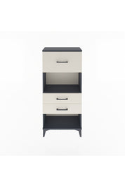 Arges Dolap Tek Raflı 3 Çekmeceli 60x30x134 - S17M025V4A