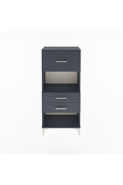 Arges Dolap Tek Raflı 3 Çekmeceli 60x30x134 - S17M025V5A