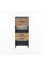 Arges Dolap Tek Raflı 3 Çekmeceli 60x30x134 - S17M025V6A