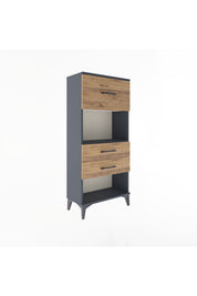 Arges Dolap Tek Raflı 3 Çekmeceli 60x30x134 - S17M025V6A