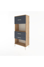 Arges Dolap Tek Raflı 3 Çekmeceli 60x30x134 - S17M025V8A