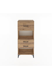 Arges Dolap Tek Raflı 3 Çekmeceli 60x30x134 - S17M025V9A