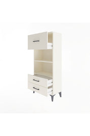 Arges Dolap 2 Raflı 3 Çekmeceli 60x30x134 - S17M026V1A
