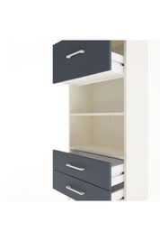 Arges Dolap 2 Raflı 3 Çekmeceli 60x30x134 - S17M026V2A