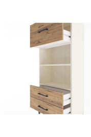 Arges Dolap 2 Raflı 3 Çekmeceli 60x30x134 - S17M026V3A