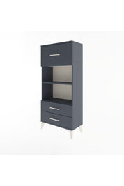 Arges Dolap 2 Raflı 3 Çekmeceli 60x30x134 - S17M026V5A