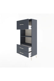 Arges Dolap 2 Raflı 3 Çekmeceli 60x30x134 - S17M026V5A