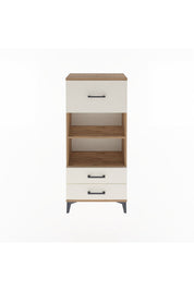 Arges Dolap 2 Raflı 3 Çekmeceli 60x30x134 - S17M026V7A