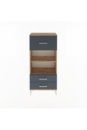 Arges Dolap 2 Raflı 3 Çekmeceli 60x30x134 - S17M026V8A
