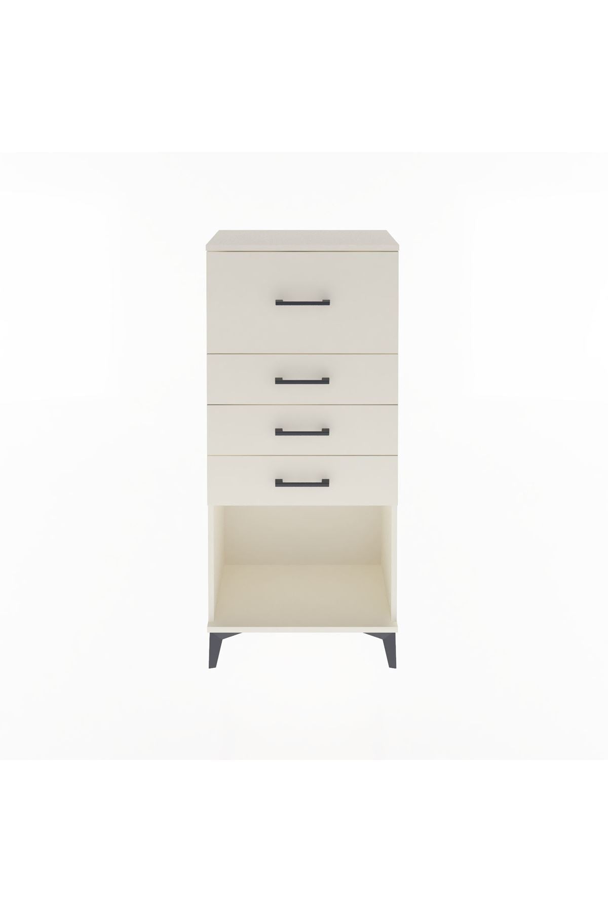 Arges Dolap 4 Çekmeceli 60x30x134 - S17M027V1A