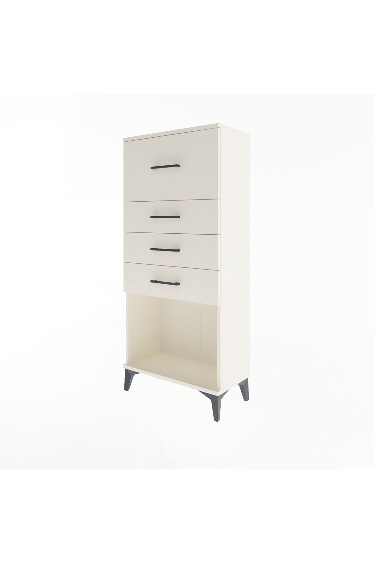 Arges Dolap 4 Çekmeceli 60x30x134 - S17M027V1A