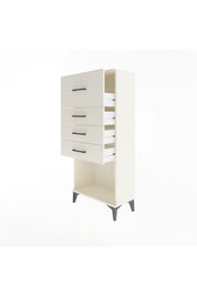 Arges Dolap 4 Çekmeceli 60x30x134 - S17M027V1A
