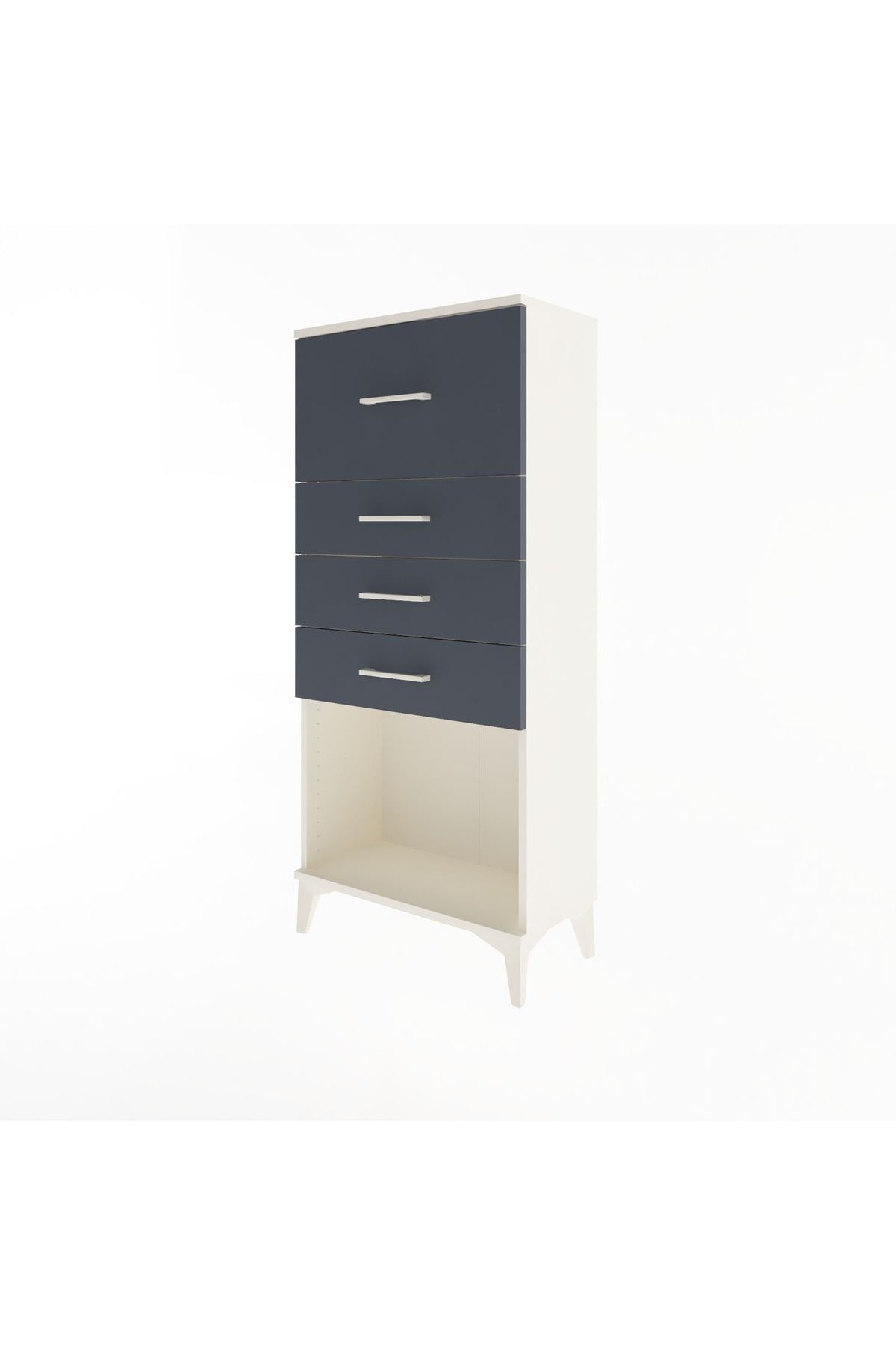 Arges Dolap 4 Çekmeceli 60x30x134 - S17M027V2A