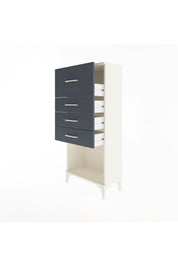 Arges Dolap 4 Çekmeceli 60x30x134 - S17M027V2A