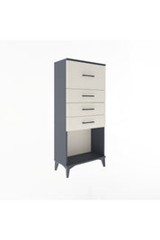 Arges Dolap 4 Çekmeceli 60x30x134 - S17M027V4A