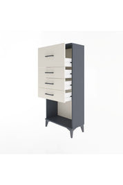 Arges Dolap 4 Çekmeceli 60x30x134 - S17M027V4A