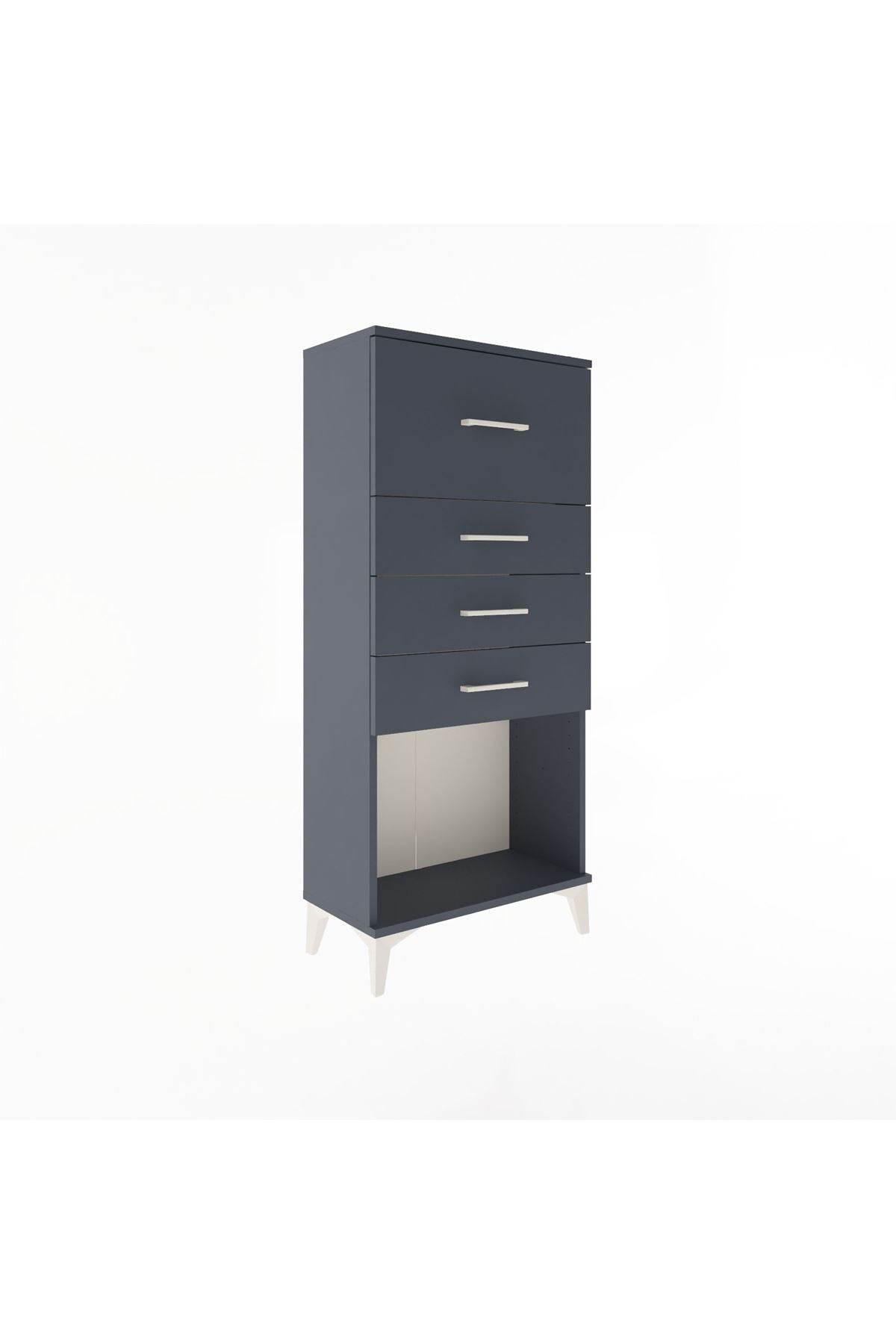 Arges Dolap 4 Çekmeceli 60x30x134 - S17M027V5A