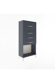 Arges Dolap 4 Çekmeceli 60x30x134 - S17M027V5A