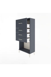 Arges Dolap 4 Çekmeceli 60x30x134 - S17M027V5A
