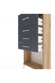 Arges Dolap 4 Çekmeceli 60x30x134 - S17M027V8A