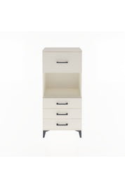 Arges Dolap Tek Raflı 4 Çekmeceli 60x30x134 - S17M028V1A