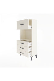 Arges Dolap Tek Raflı 4 Çekmeceli 60x30x134 - S17M028V1A