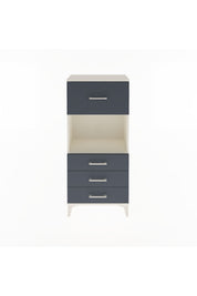 Arges Dolap Tek Raflı 4 Çekmeceli 60x30x134 - S17M028V2A