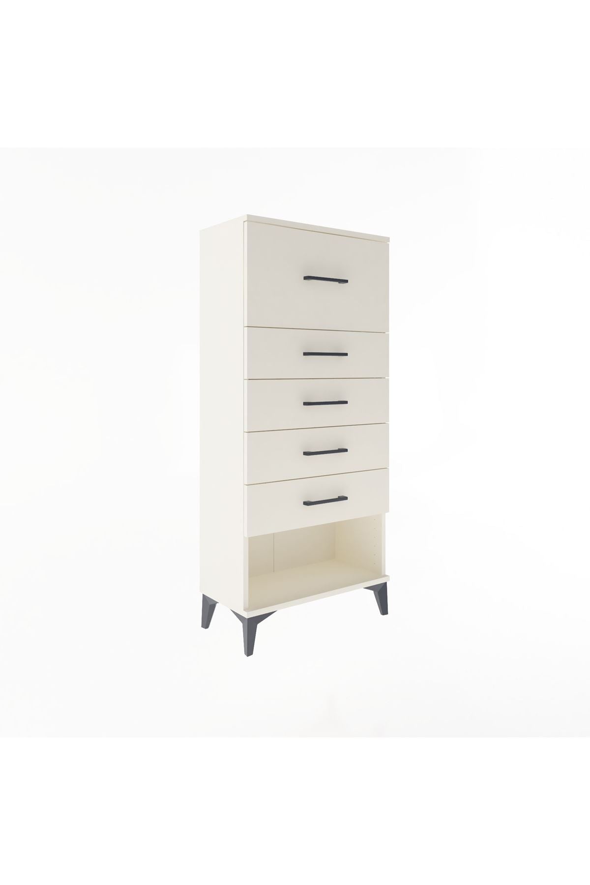 Arges Dolap 5 Çekmeceli 60x30x134 - S17M029V1A