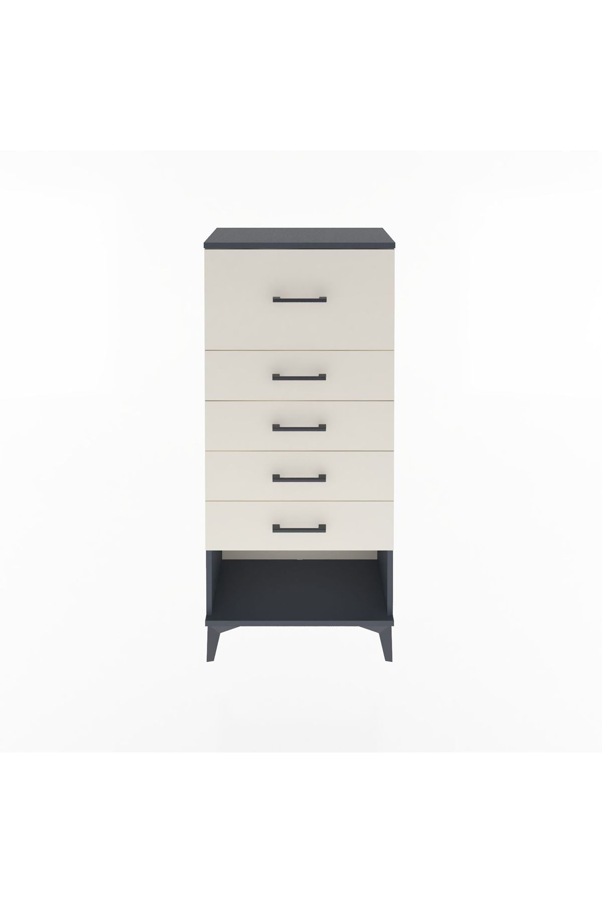 Arges Dolap 5 Çekmeceli 60x30x134 - S17M029V4A