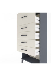 Arges Dolap 5 Çekmeceli 60x30x134 - S17M029V4A