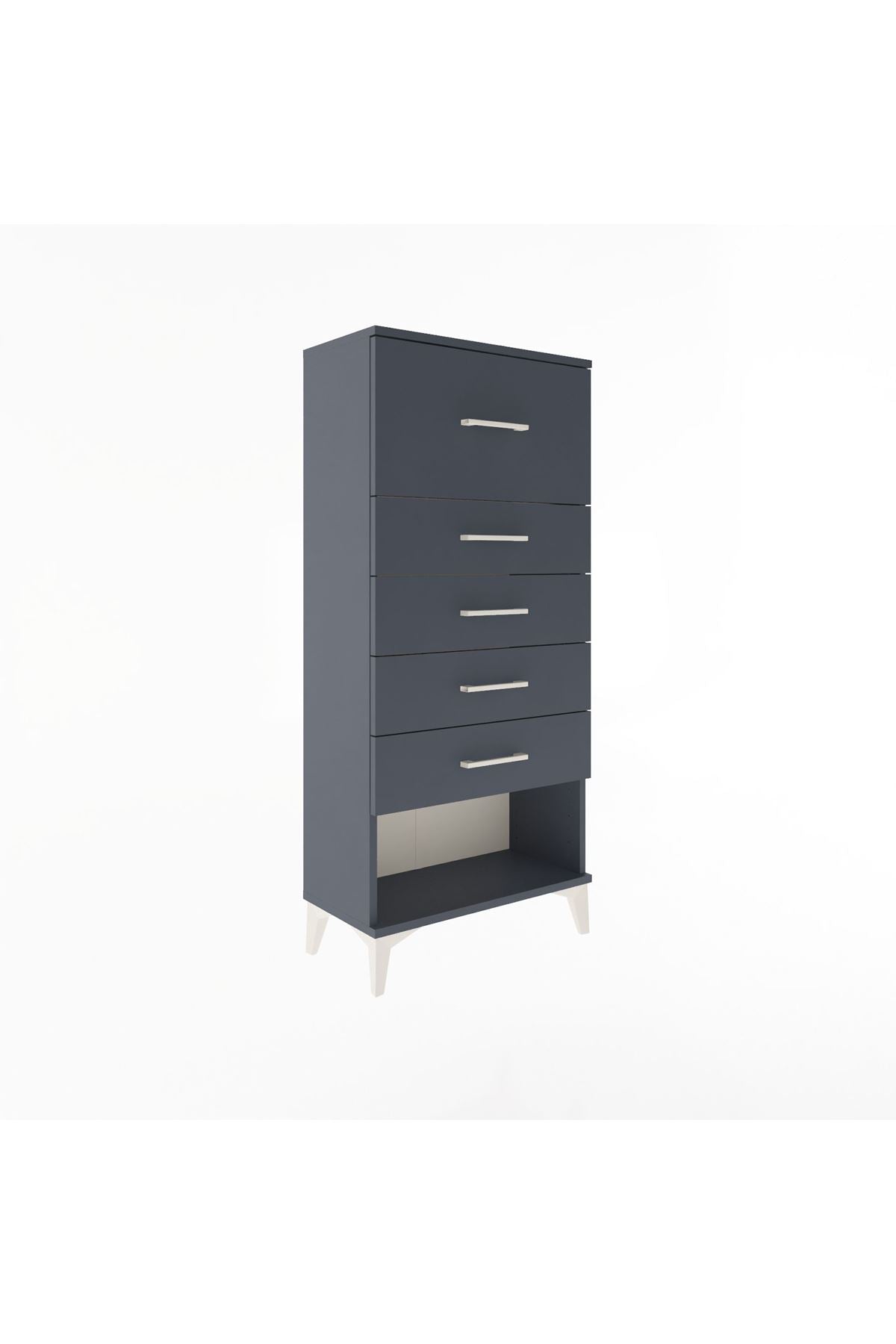 Arges Dolap 5 Çekmeceli 60x30x134 - S17M029V5A