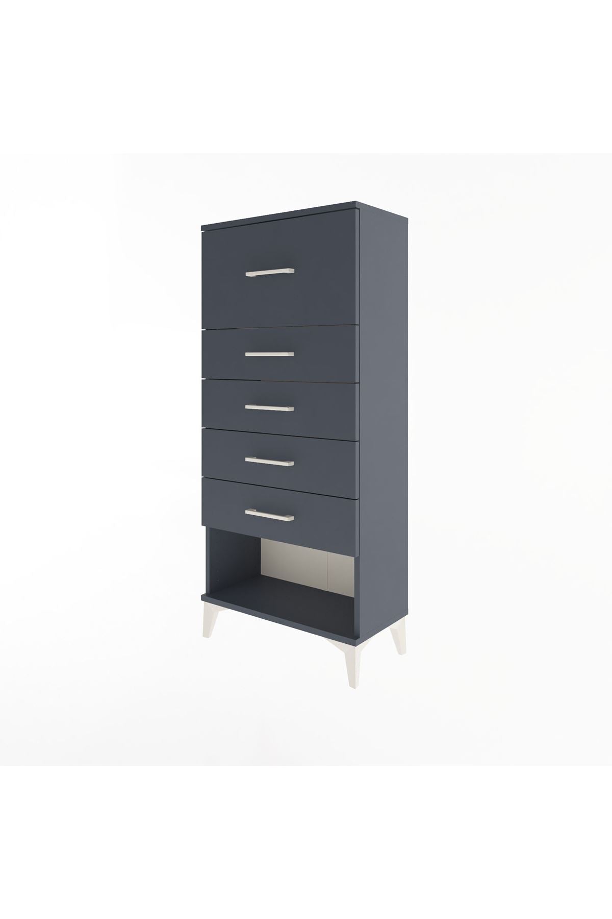 Arges Dolap 5 Çekmeceli 60x30x134 - S17M029V5A