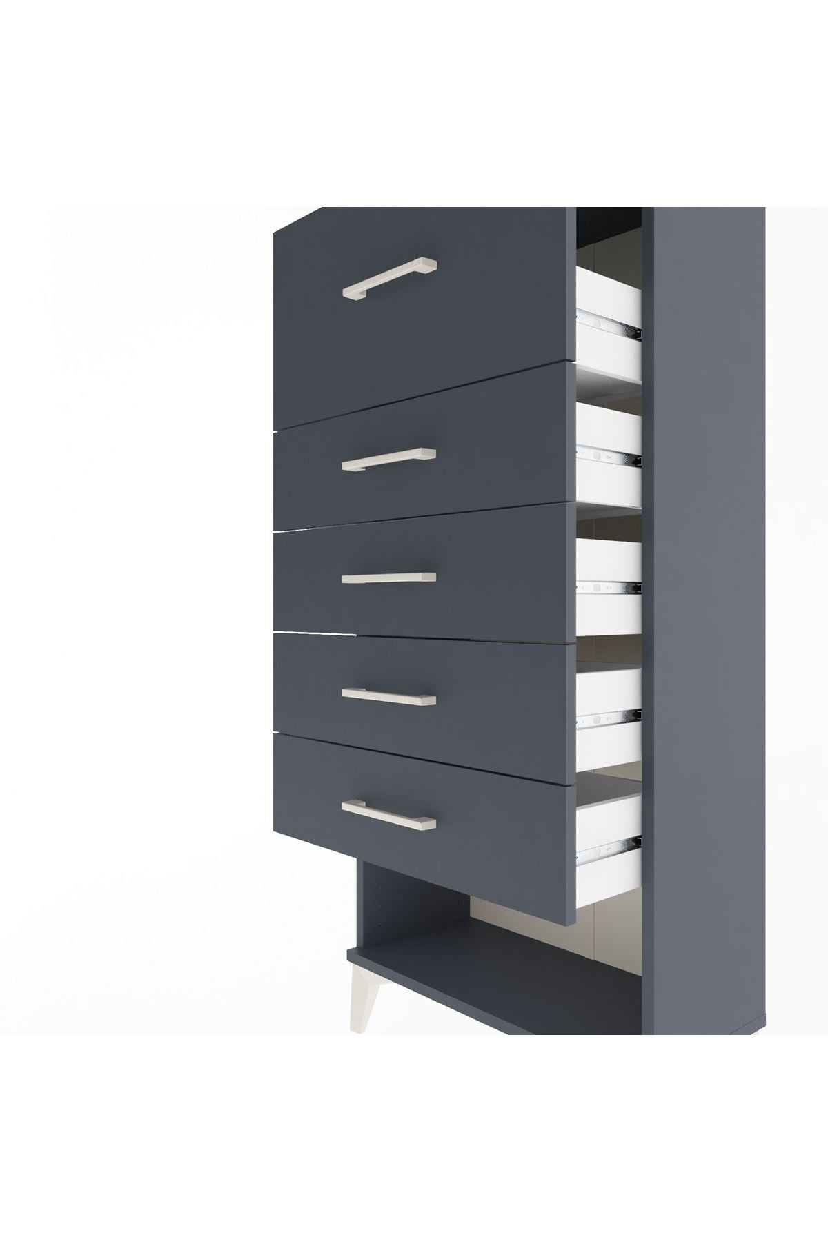Arges Dolap 5 Çekmeceli 60x30x134 - S17M029V5A