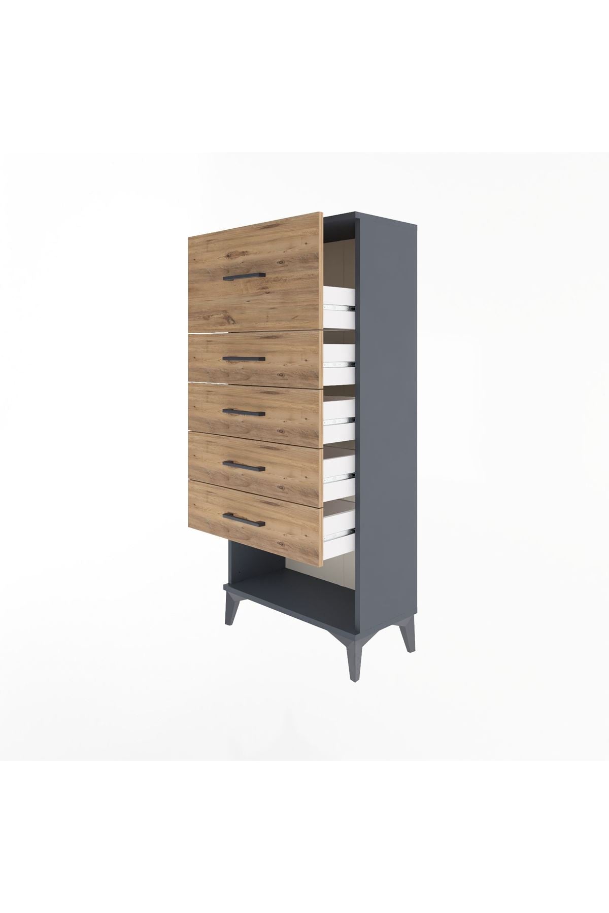 Arges Dolap 5 Çekmeceli 60x30x134 - S17M029V6A